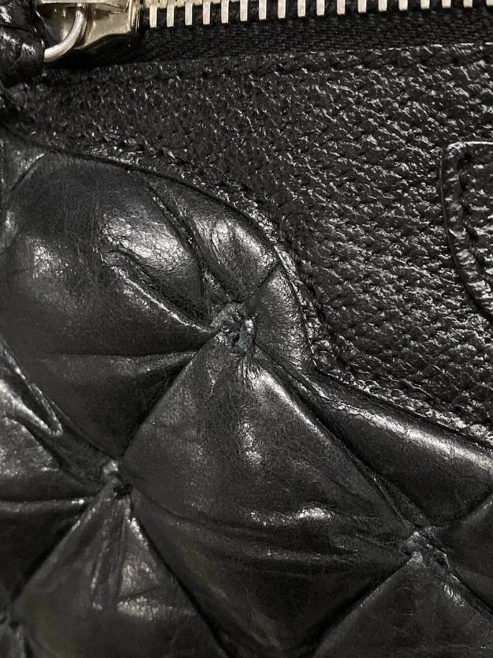 BALENCIAGA The Matelasse 168031 Black Leather Handbag - Picture 11 of 15